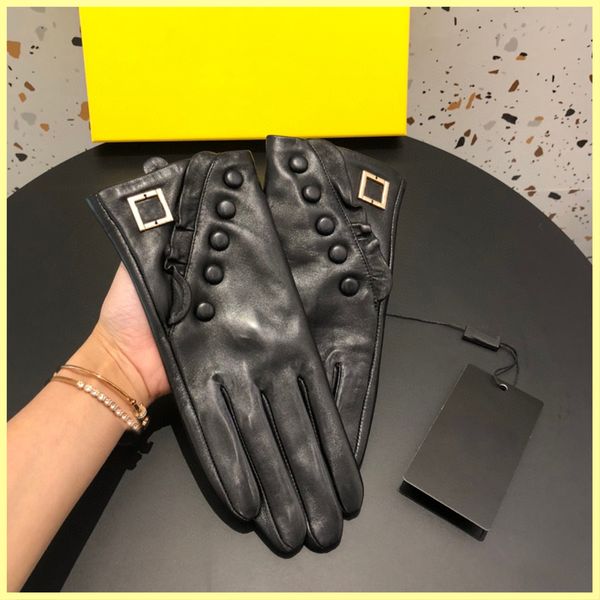 women genuine leather gloves metal letter designer mittens plush warm driving mitten winter sheepskin f glove new 21092905r, Blue;gray
women genuine leather gloves metal letter designer mittens plush warm driving mitten winter sheepskin f glove new 21092905r, Blue;gray