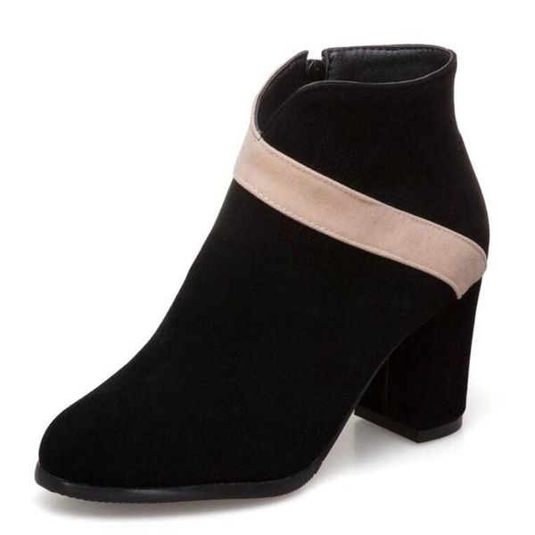 boots spring autumn high heels women ankle woman short heel shoes plus size 33 - 40 41 42 43 44 45 46 47 48 49 50, Black
boots spring autumn high heels women ankle woman short heel shoes plus size 33 - 40 41 42 43 44 45 46 47 48 49 50, Black