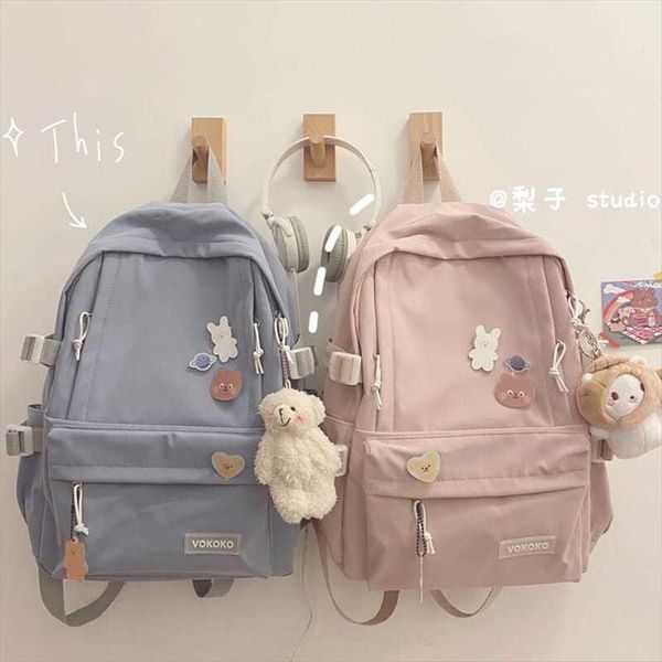 kawaii backpack school bags students women backbag travel daypacks male leisure pink lovely for kids
kawaii backpack school bags students women backbag travel daypacks male leisure pink lovely for kids