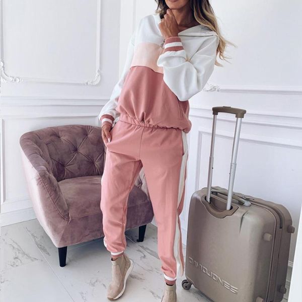 gym clothing women 2pcs sweat pants sets sport wear long sleeve workout suit casual, White;black
gym clothing women 2pcs sweat pants sets sport wear long sleeve workout suit casual, White;black