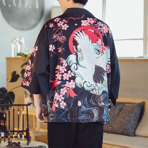 kimono man 2021 summer boho samurai yukata beach haori asian clothe shirt kimono cardigan men traditional japanese kimonos 10680, Red 
kimono man 2021 summer boho samurai yukata beach haori asian clothe shirt kimono cardigan men traditional japanese kimonos 10680, Red
