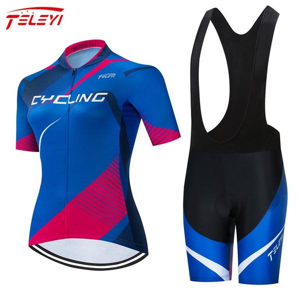 racing sets teleyi short women cycling jersey set pro team clothing road bike wear clothes quick dry ropa ciclismo maillot, Black;blue
racing sets teleyi short women cycling jersey set pro team clothing road bike wear clothes quick dry ropa ciclismo maillot, Black;blue