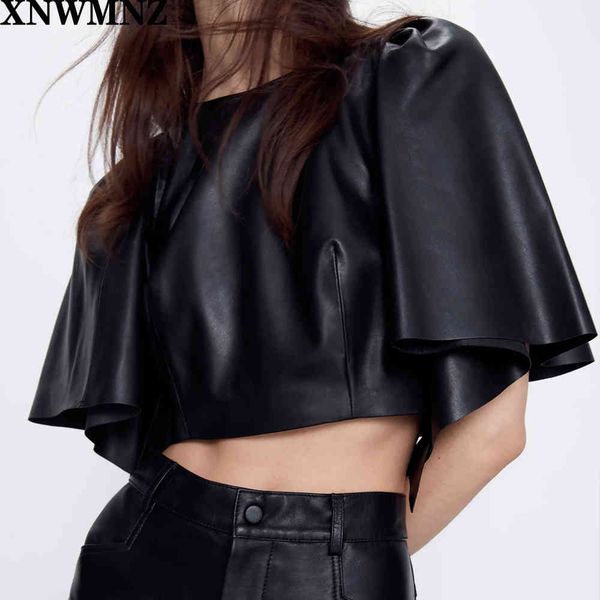 xnwmnz za leather full sleeves trf round neckline short leather short and shoulder pleats back zip fastening 210513, White
xnwmnz za leather full sleeves trf round neckline short leather short and shoulder pleats back zip fastening 210513, White