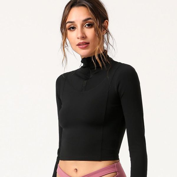 double-sided nude feel sports long-sleeved t-shirt running yoga clothes coat casual workout for women outfit
double-sided nude feel sports long-sleeved t-shirt running yoga clothes coat casual workout for women outfit