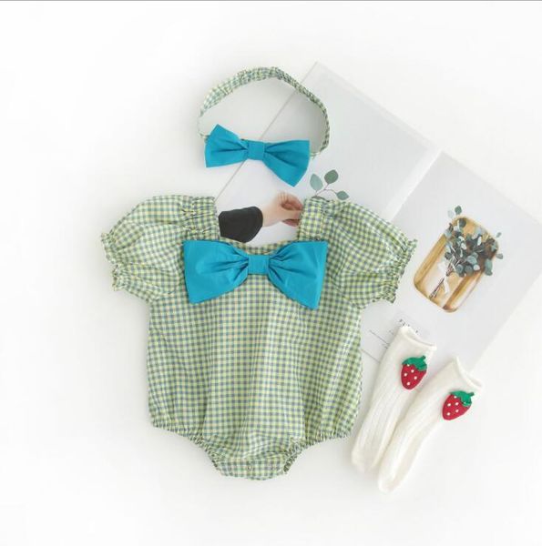 girls boys plaid bow rompers cotton summer babys jumpsuit 6-24 month cy459 jumpsuits, Blue
girls boys plaid bow rompers cotton summer babys jumpsuit 6-24 month cy459 jumpsuits, Blue