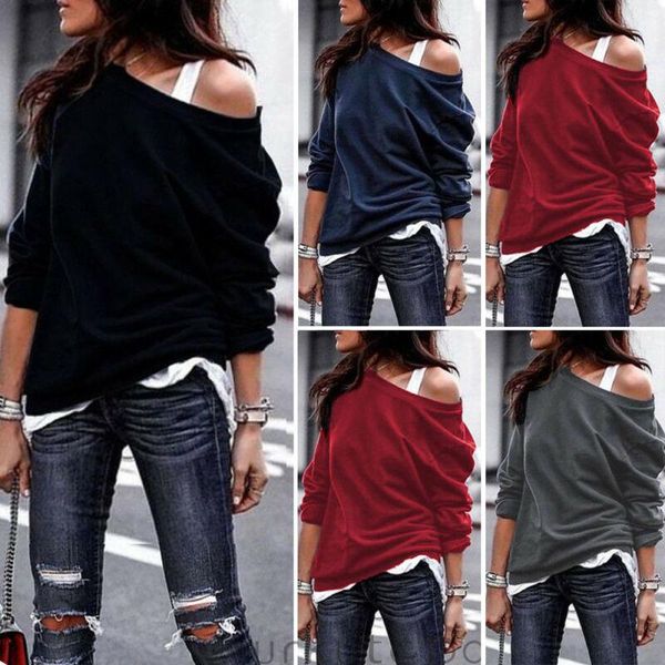 women's hoodies & sweatshirts fashion cool women's sweatshirt streetwear one shoulder jumper pullover ladies loose shirt, Black
women's hoodies & sweatshirts fashion cool women's sweatshirt streetwear one shoulder jumper pullover ladies loose shirt, Black