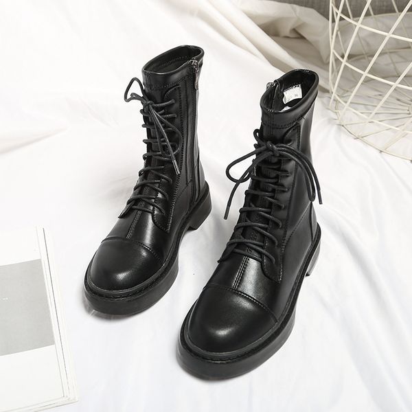 fashion brand martin women's sho british style 2021 autumn and winter flat bottom low heel black breathable cowhide short boots
fashion brand martin women's sho british style 2021 autumn and winter flat bottom low heel black breathable cowhide short boots