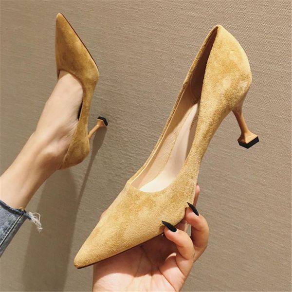 high-heeled shoes women's fine with 2021 spring and autumn wild ins fairy network red french girls small soft sh dress, Black
high-heeled shoes women's fine with 2021 spring and autumn wild ins fairy network red french girls small soft sh dress, Black
