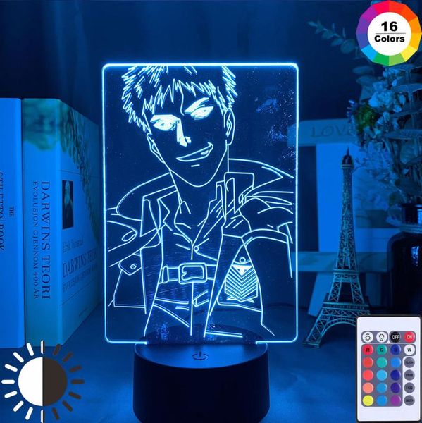 night lights anime for attack on 3d lamp light bedroom decoration kids child toys gift titan led color change touch
night lights anime for attack on 3d lamp light bedroom decoration kids child toys gift titan led color change touch
