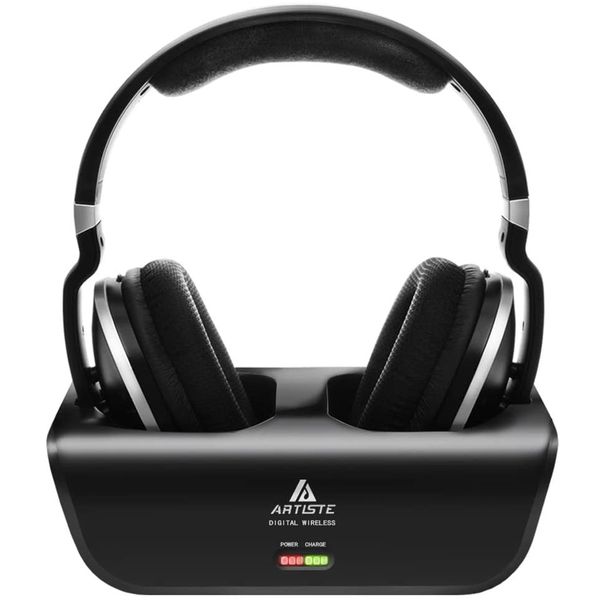 wireless headset headphones, artiste adh300 2.4ghz digital over-ear stereo headset for the tv 100ft distance transmitter loading dock
wireless headset headphones, artiste adh300 2.4ghz digital over-ear stereo headset for the tv 100ft distance transmitter loading dock