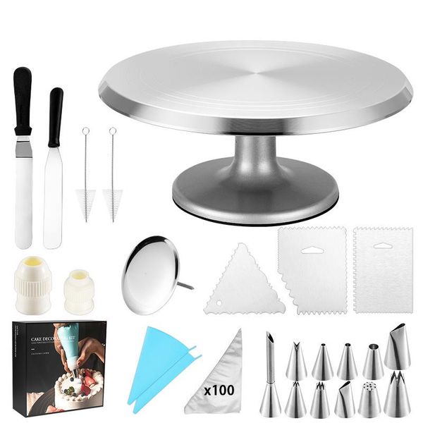 alloy cake turntable rotating anti-skid silver metal making diy stand kitchen decorating confectionery tools baking & pastry
alloy cake turntable rotating anti-skid silver metal making diy stand kitchen decorating confectionery tools baking & pastry