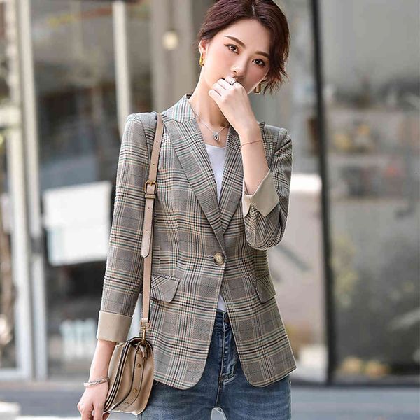 suit suit mode 2021 female casual size s-3xl blazer arrival green black khaki plaid girl jacket, White;black
suit suit mode 2021 female casual size s-3xl blazer arrival green black khaki plaid girl jacket, White;black