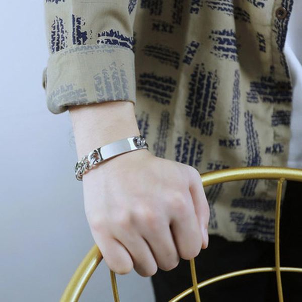 charm bracelets stainless steel street hip hop bracelet for men party rock jewelry, Golden;silver
charm bracelets stainless steel street hip hop bracelet for men party rock jewelry, Golden;silver