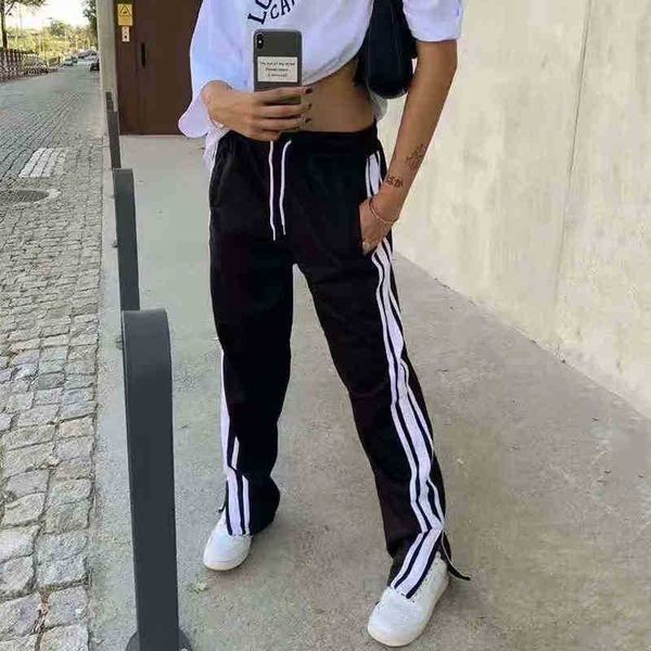 women's pants & capris mosimolly cool split black women striped long tracksuit sweat female bottom m40p, Black;white
women's pants & capris mosimolly cool split black women striped long tracksuit sweat female bottom m40p, Black;white