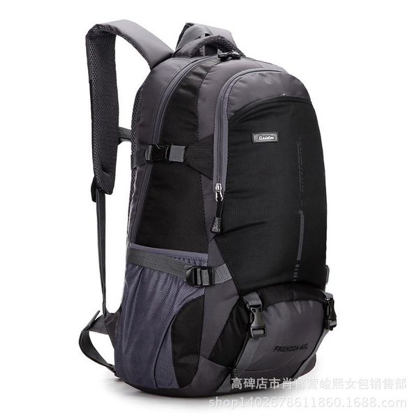 backpack 45l korean outdoor mountaineering bag men's and women's waterproof breathable leisure travel
backpack 45l korean outdoor mountaineering bag men's and women's waterproof breathable leisure travel