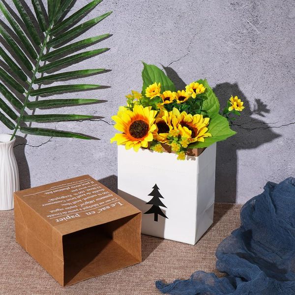 gift wrap 1 pc small big size kraft paper bag layers double diy home decor dried plant basket wedding flowerpot artificial nordic style
gift wrap 1 pc small big size kraft paper bag layers double diy home decor dried plant basket wedding flowerpot artificial nordic style