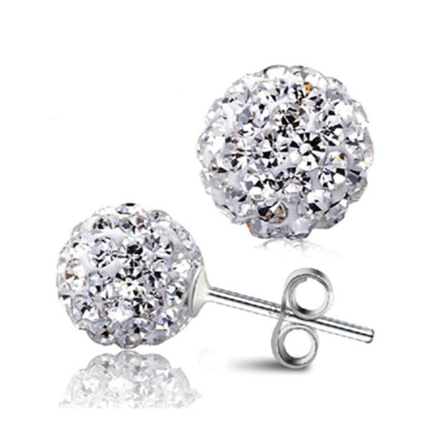 stud silver plated starry crystal earrings round ball full rhinestone shambhala ornament ear rings, Golden;silver
stud silver plated starry crystal earrings round ball full rhinestone shambhala ornament ear rings, Golden;silver