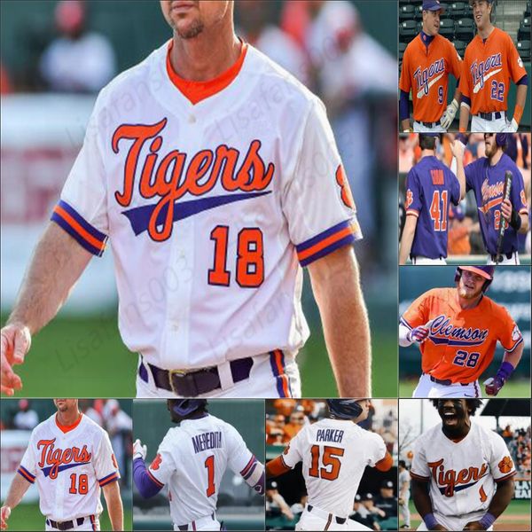 custom clemson tigers baseball any name any number men women youth stitched jersey 24 mac starbuck 15 james parker 1 kier meredith 6 elijah, Black
custom clemson tigers baseball any name any number men women youth stitched jersey 24 mac starbuck 15 james parker 1 kier meredith 6 elijah, Black