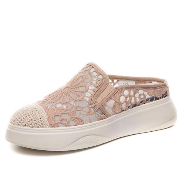 sandals round head female outer wear half slippers 2021 spring wild platform lace fisherman shoes for women flat black pink
sandals round head female outer wear half slippers 2021 spring wild platform lace fisherman shoes for women flat black pink