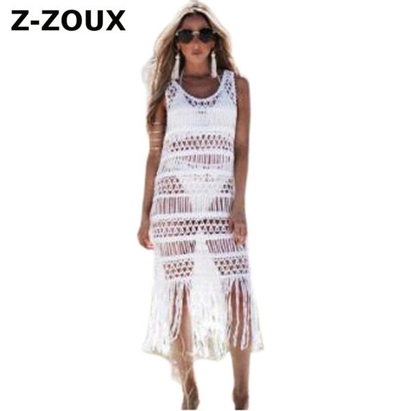 women dress sleeveless hollow out slim thin tassel spliced perspective summer es long beach es 210513, Black;gray
women dress sleeveless hollow out slim thin tassel spliced perspective summer es long beach es 210513, Black;gray