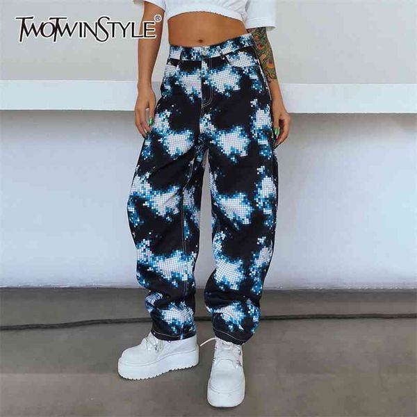 loose print hit color jeans for women high waist patchwork casual straight wide leg denim pants female fashion 210521, Blue
loose print hit color jeans for women high waist patchwork casual straight wide leg denim pants female fashion 210521, Blue