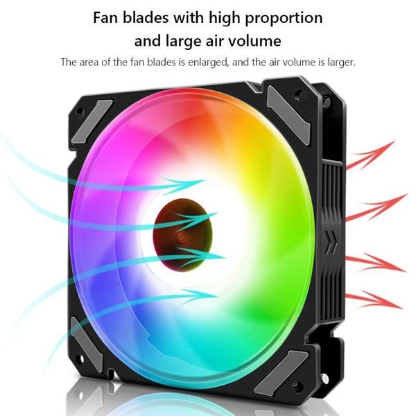 120mm pc computer case fan ultra silent rgb cooling small 6 pin cooler heatsink radiator for chassis fans & coolings
120mm pc computer case fan ultra silent rgb cooling small 6 pin cooler heatsink radiator for chassis fans & coolings