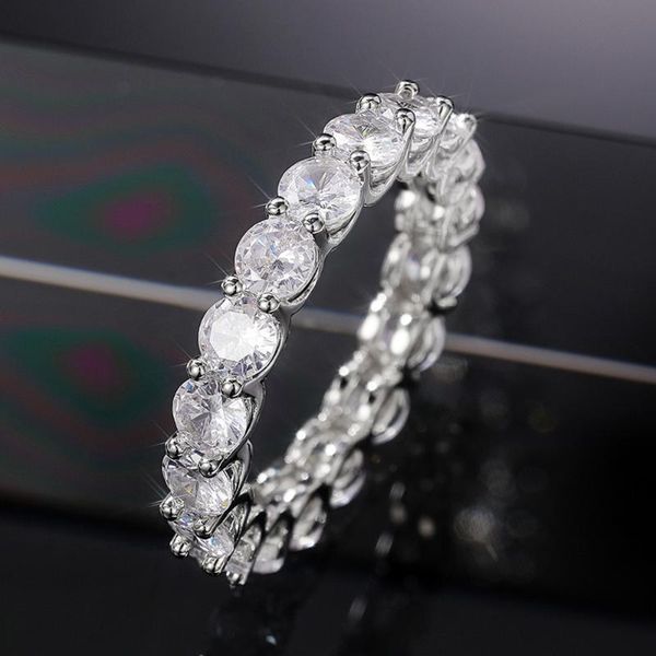 trendy wedding eternity women rings full cubic zirconia high-quality statement fashion jewelry silver color ring for girl, Slivery;golden
trendy wedding eternity women rings full cubic zirconia high-quality statement fashion jewelry silver color ring for girl, Slivery;golden