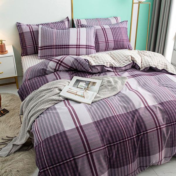 bedding sets home textile classic plaid duvet cover pillow case bed sheet soft single double king twin covers set oceania
bedding sets home textile classic plaid duvet cover pillow case bed sheet soft single double king twin covers set oceania