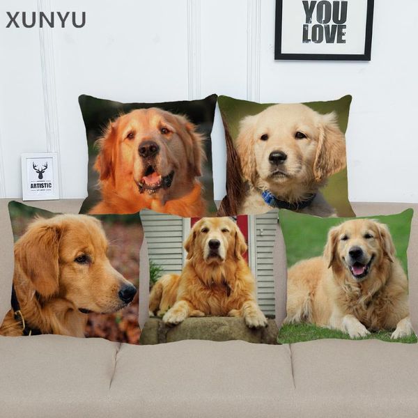 cushion/decorative pillow xunyu cute golden retriever linen pillowcase home sofa square cover dog pattern decorative cushion 45x45cm ac004
cushion/decorative pillow xunyu cute golden retriever linen pillowcase home sofa square cover dog pattern decorative cushion 45x45cm ac004