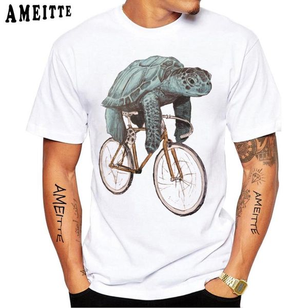 sea turtle and fixed gear bike retro t-shirt summer men short sleeve hip hop boy casual funny animal design white tees men's t-shirts, White;black
sea turtle and fixed gear bike retro t-shirt summer men short sleeve hip hop boy casual funny animal design white tees men's t-shirts, White;black
