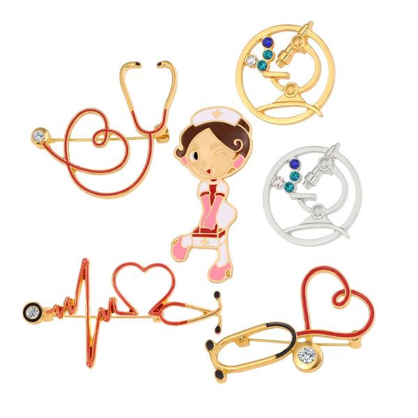 pins, brooches 2021 design red heart rate stethoscope microscope instrument enamel pins cute brooch gift, Gray
pins, brooches 2021 design red heart rate stethoscope microscope instrument enamel pins cute brooch gift, Gray