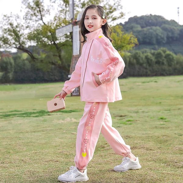 clothing sets girls spring autumn suit kids clothes sportswear long sleeve pants casual two-piece children 4-16 years old, White
clothing sets girls spring autumn suit kids clothes sportswear long sleeve pants casual two-piece children 4-16 years old, White