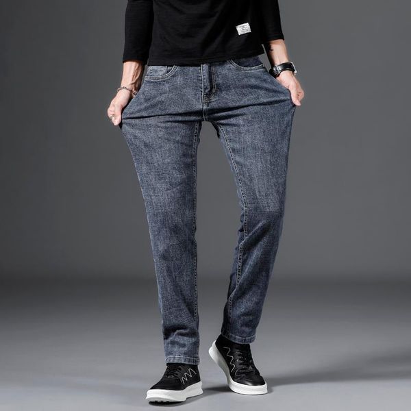 men's jeans brand clothing men's business classic casual fashion trousers slim denim overalls pants male plus size 28-40, Blue
men's jeans brand clothing men's business classic casual fashion trousers slim denim overalls pants male plus size 28-40, Blue