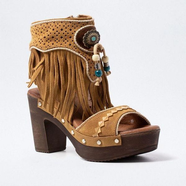 sandals cold boots women europe and the united states autumn thick heel fish mouth fringe low tube high, Black
sandals cold boots women europe and the united states autumn thick heel fish mouth fringe low tube high, Black
