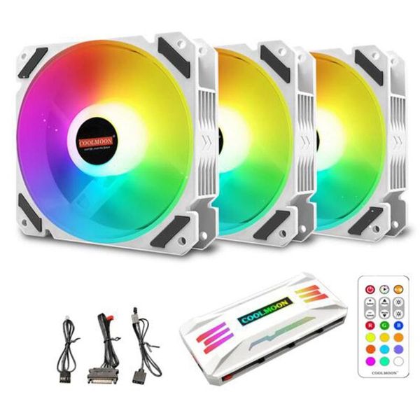 fans & coolings coolmoon beifeng pwm temperature control 12cm chassis fan white argb water-cooled cpu radiator kb-28
fans & coolings coolmoon beifeng pwm temperature control 12cm chassis fan white argb water-cooled cpu radiator kb-28