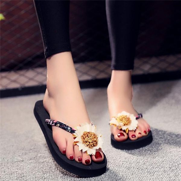 slippers flower flat with women slip-on open toe summer outside bohemia style shoes female slides beach kapcie a4, Black
slippers flower flat with women slip-on open toe summer outside bohemia style shoes female slides beach kapcie a4, Black