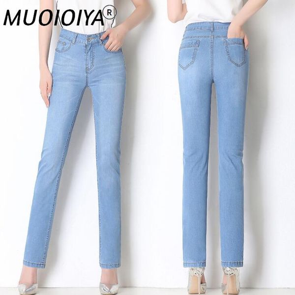 women's jeans mom high waist vintage stretch denim pants for women fashion slim fit skinny straight leg trousers femme plus size, Blue
women's jeans mom high waist vintage stretch denim pants for women fashion slim fit skinny straight leg trousers femme plus size, Blue