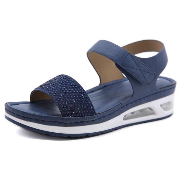 sandals women solid color rhinestone wedges ladies shoes summer beach casual female footwear women's platform q265, Black
sandals women solid color rhinestone wedges ladies shoes summer beach casual female footwear women's platform q265, Black