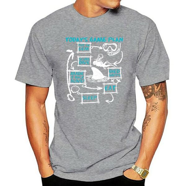 men's t-shirts the fine arts fashion summer tshirt 100% cotton creative graphic today game plan funny scuba diving t shirt men/women, White;black
men's t-shirts the fine arts fashion summer tshirt 100% cotton creative graphic today game plan funny scuba diving t shirt men/women, White;black
