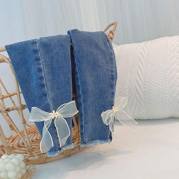 spring autumn kids clothes girls baby pants children jeans toddler cute bow all-matched denim trousers 12m-7y, Blue
spring autumn kids clothes girls baby pants children jeans toddler cute bow all-matched denim trousers 12m-7y, Blue