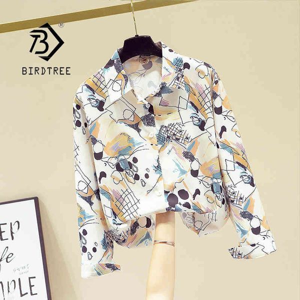 vintage women chiffon blouses new arrival long sleeves printing loose shirts for women t12101x 210419, White
vintage women chiffon blouses new arrival long sleeves printing loose shirts for women t12101x 210419, White