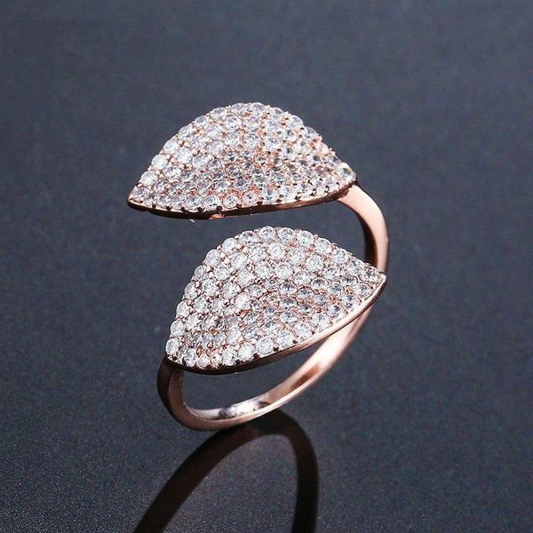 wedding rings bilincolor luxury cz rose gold leaf for women finger open adjustable womens, Slivery;golden
wedding rings bilincolor luxury cz rose gold leaf for women finger open adjustable womens, Slivery;golden