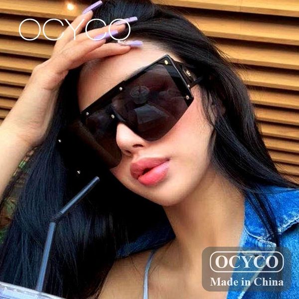 sunglasses 2021 luxury one piece punk women vintage pilot sun glasses men sunglass oculos feminino gafas lentes de sol uv400, White;black
sunglasses 2021 luxury one piece punk women vintage pilot sun glasses men sunglass oculos feminino gafas lentes de sol uv400, White;black