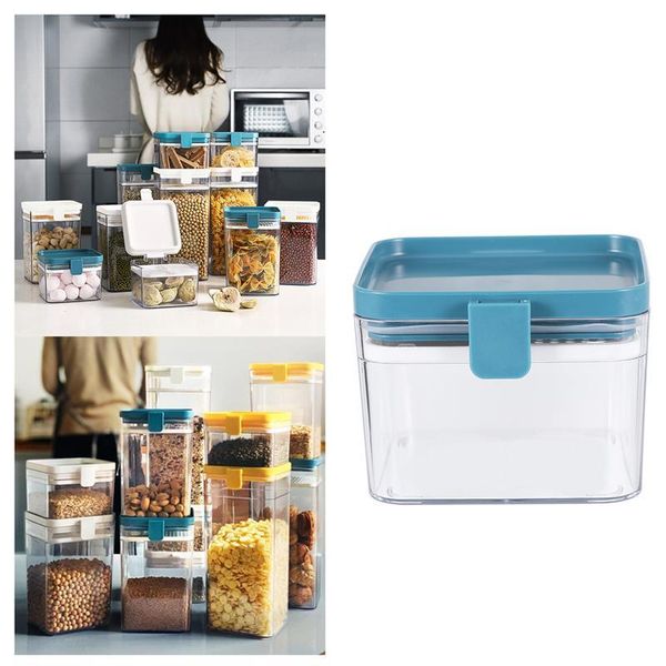 storage bottles & jars 500/1000ml transparent grains tank jar sealed can food container with mesh sifter barrier
storage bottles & jars 500/1000ml transparent grains tank jar sealed can food container with mesh sifter barrier