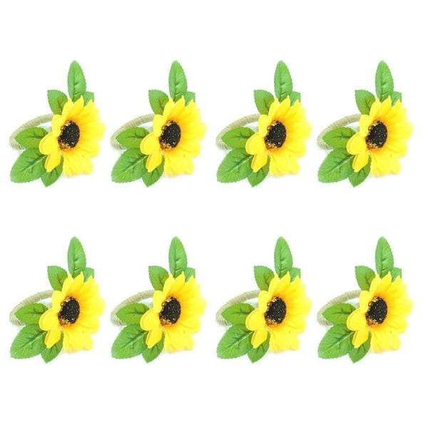 napkin rings set of 8, sunflower handmade ring for wedding, dinner party, banquet, serviette table decor
napkin rings set of 8, sunflower handmade ring for wedding, dinner party, banquet, serviette table decor