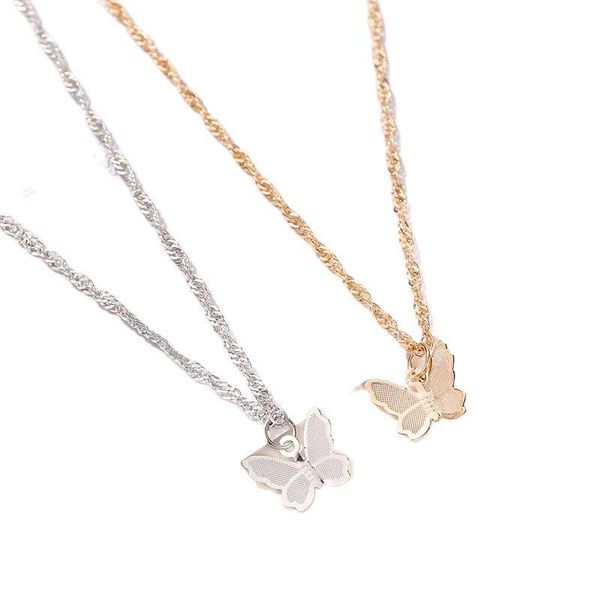 chains 2021 little fresh butterfly temperament collarbone female personality versatile necklace simple korean neck chain, Silver
chains 2021 little fresh butterfly temperament collarbone female personality versatile necklace simple korean neck chain, Silver