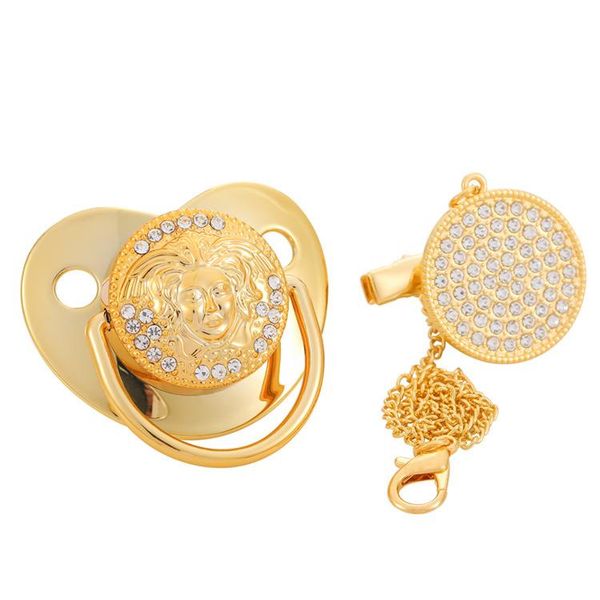 baby diamond pacifier point drill child suction mouth pacifiers#