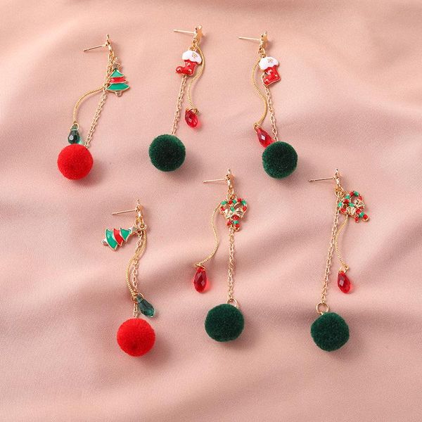 stud 2021 european and american fashion christmas earrings socks holiday souvenir decoration female hair ball, Golden;silver
stud 2021 european and american fashion christmas earrings socks holiday souvenir decoration female hair ball, Golden;silver