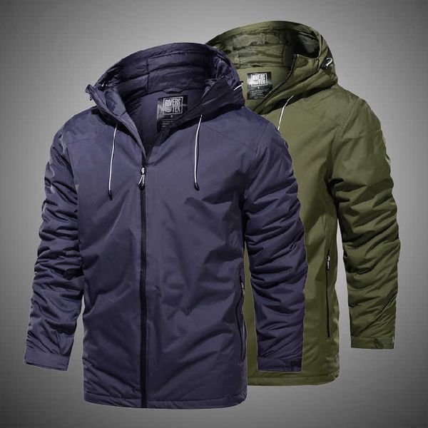 winter waterproof jacket men lightweight hooded zipper coat windproof thick warm jackets outdoor tourism clothing 210603, Black
winter waterproof jacket men lightweight hooded zipper coat windproof thick warm jackets outdoor tourism clothing 210603, Black