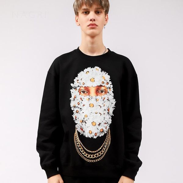 men's hoodies & sweatshirts hoodie man round neck long sleeve pullover hip hop, Black
men's hoodies & sweatshirts hoodie man round neck long sleeve pullover hip hop, Black